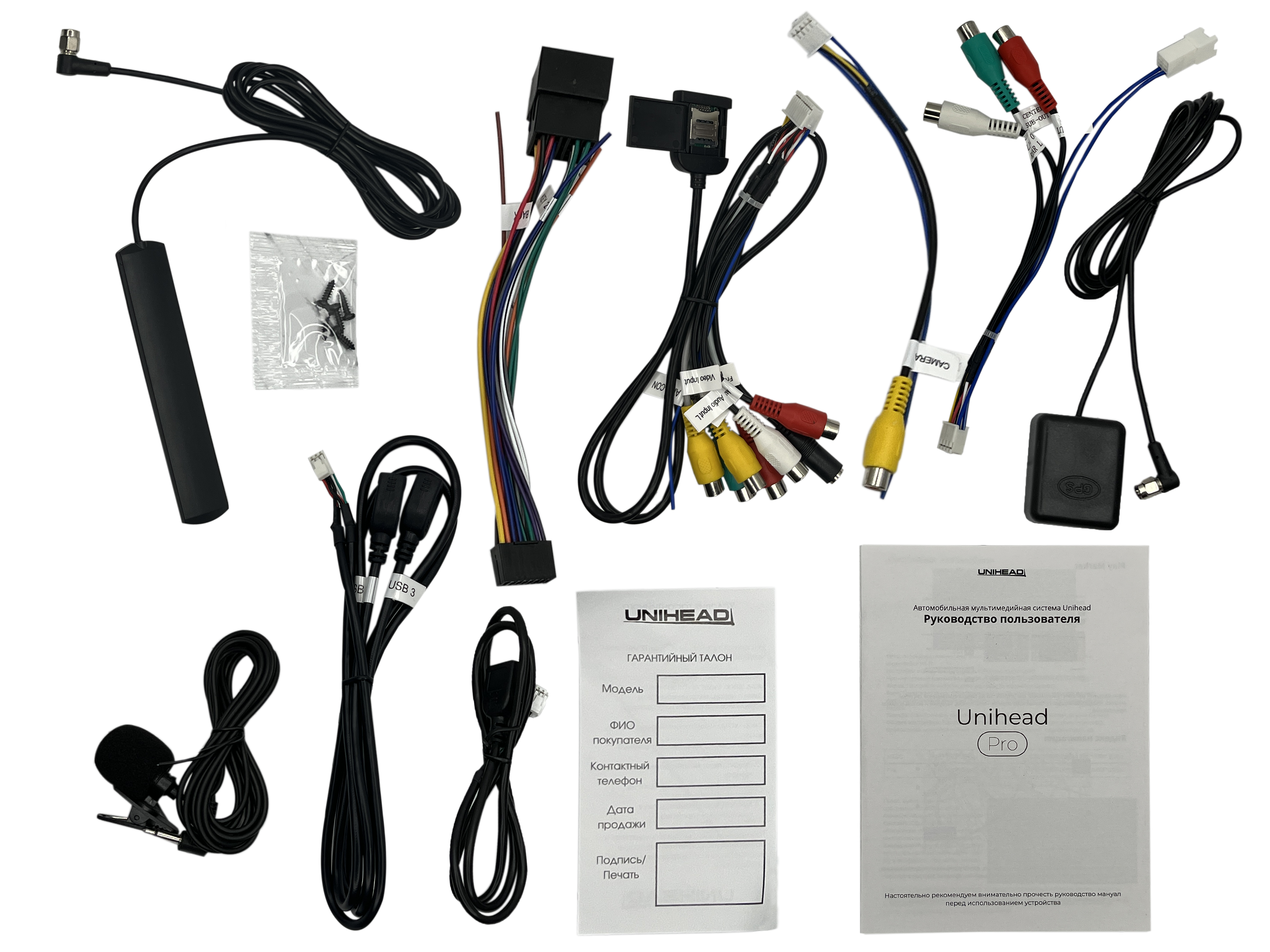 Unihead PRO 9" 4/64GB Мультимедийная система