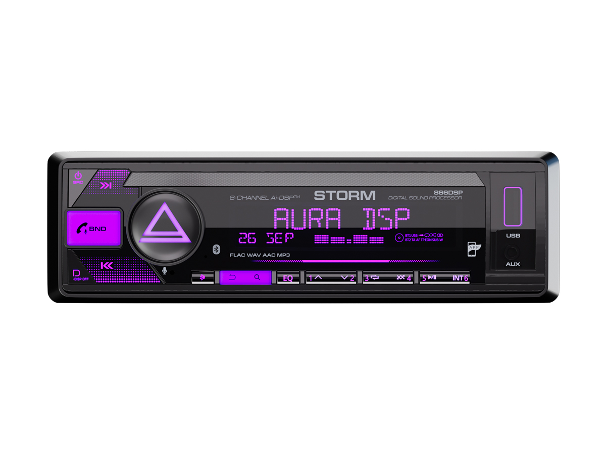 Aura STORM-866 DSP (AI-DSP) Автопроигрыватель